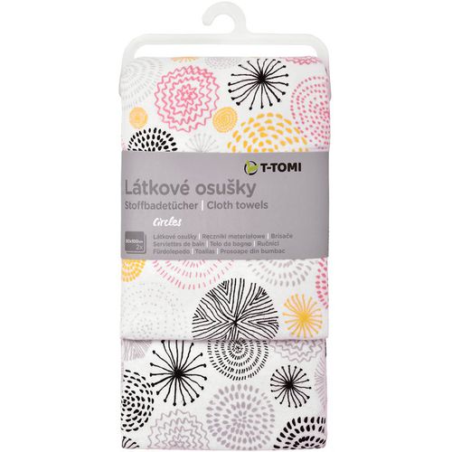 Cloth Towels Circles asciugamano 80x100 cm 2 pz - T-Tomi - Modalova