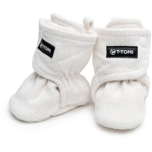 Booties Cream Krabbelschuhe 0-3 months Warm 1 Paar - T-Tomi - Modalova