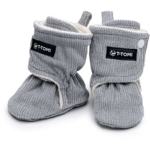 Booties Grey Krabbelschuhe 9-12 months Warm 1 Paar - T-Tomi - Modalova