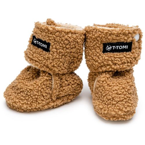 TEDDY Booties Brown scarpette per bambini 0-3 months 1 pz - T-Tomi - Modalova