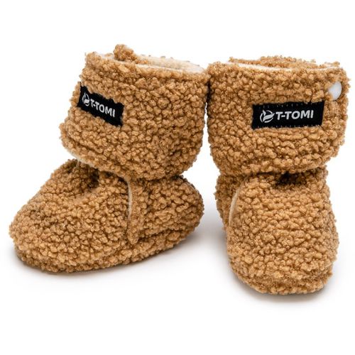 TEDDY Booties Brown patucos para bebé 9-12 months 1 ud - T-Tomi - Modalova