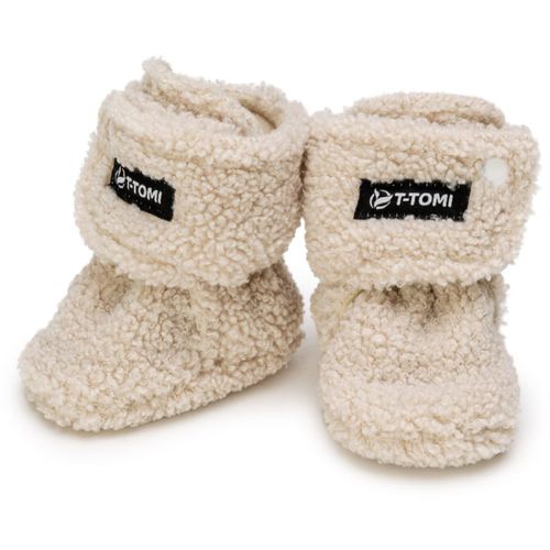 TEDDY Booties Cream Krabbelschuhe 0-3 months 1 St - T-Tomi - Modalova