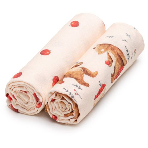 BIO Muslin Diapers muselinas Very Beary 65x65 cm 2 ud - T-Tomi - Modalova