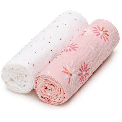 BIO Muslin Diapers pannolini in tessuto Lily 65x65 cm 2 pz - T-Tomi - Modalova