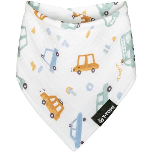 BIO Muslin Bib babero Traffic 30x45 cm - T-Tomi - Modalova