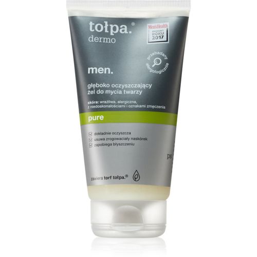 Dermo Men gel de limpieza profunda para el rostro 150 ml - Tołpa - Modalova