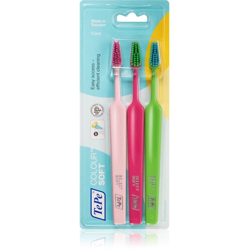 Colour Soft cepillos de dientes suaves 3 ud - TePe - Modalova