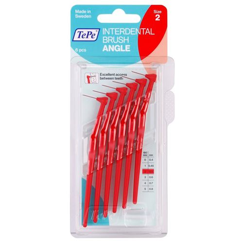 Angle Size 2 scovolini interdentali 0,5 mm 6 pz - TePe - Modalova