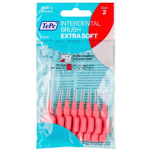 Extra Soft cepillos interdentales 0,5 mm 8 ud - TePe - Modalova