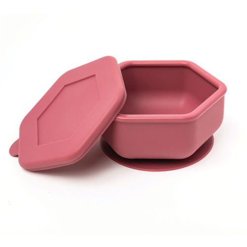 Silicone Bowl bol Burgundy 4m+ 1 ud - Tiny Twinkle - Modalova