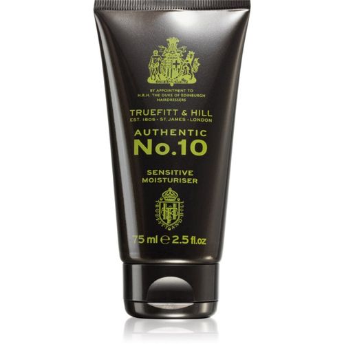 No. 10 Sensitive Moisturizer crema facial hidratante para hombre 75 ml - Truefitt & Hill - Modalova