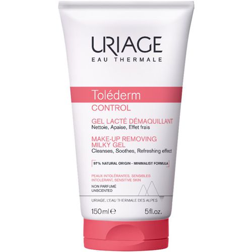 Toléderm Control Make-up Removing Milky Gel gel limpiador desmaquillante 100 ml - Uriage - Modalova