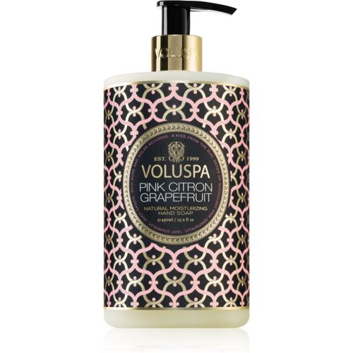 Maison Noir Pink Citron sapone liquido per le mani con erogatore 450 ml - VOLUSPA - Modalova