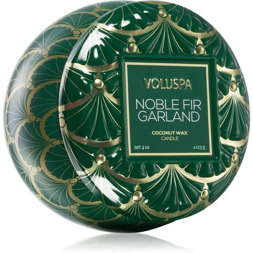 Japonica Holiday Noble Fir Garland vela perfumada en lata 113 g - VOLUSPA - Modalova