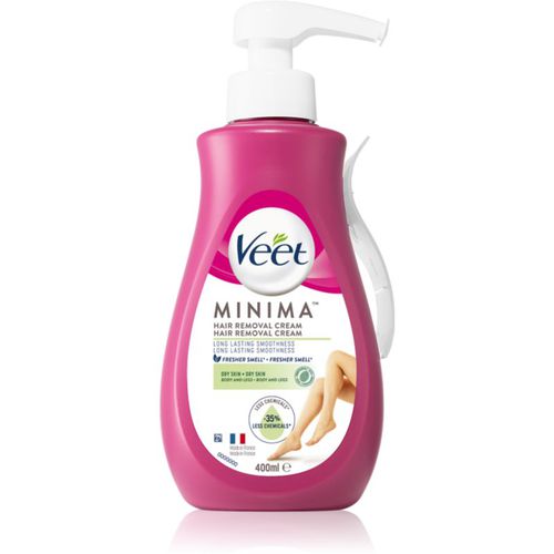 Minima Dry Skin crema depilatoria hidratante para pieles secas 400 ml - Veet - Modalova