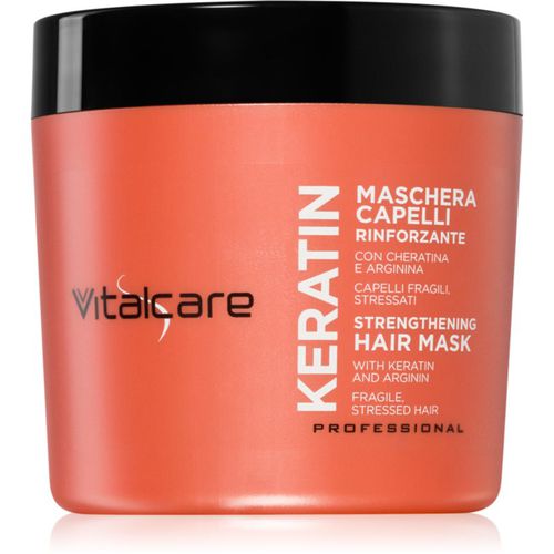 Keratin mascarilla fortalecedora para cabello 500 ml - Vitalcare Professional - Modalova