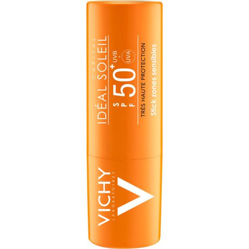 Capital Soleil Idéal Soleil stick protettivo per punti sensibili e labbra SPF 50+ 9 g - Vichy - Modalova