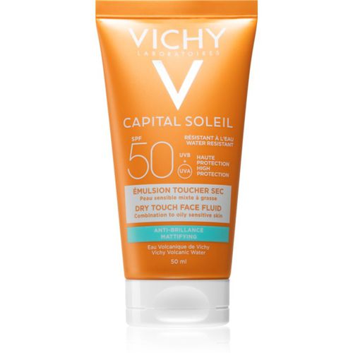 Capital Soleil Idéal Soleil lozione protettiva opacizzante per il viso SPF 50 50 ml - Vichy - Modalova