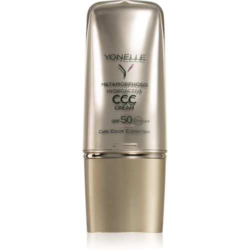 Metamorphosis crema facial con color SPF 50 tono Gold Tan 30 ml - Yonelle - Modalova