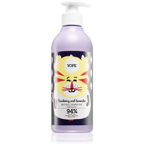 Cranberry & Lavender gel doccia idratante intenso per bambini 400 ml - Yope - Modalova