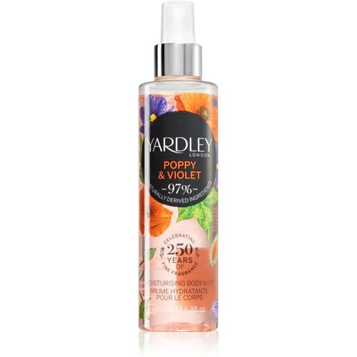 Poppy & Violet spray corporal hidratante para mujer 200 ml - Yardley - Modalova