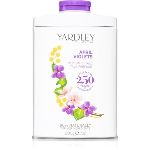 April Violets cipria profumata da donna 200 g - Yardley - Modalova