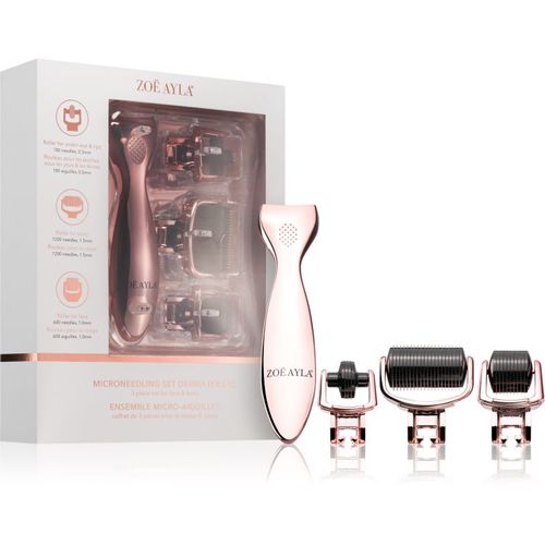 Micro-Needling Derma Roller Set aplicador de micro agujas para rostro y cuerpo - Zoë Ayla - Modalova