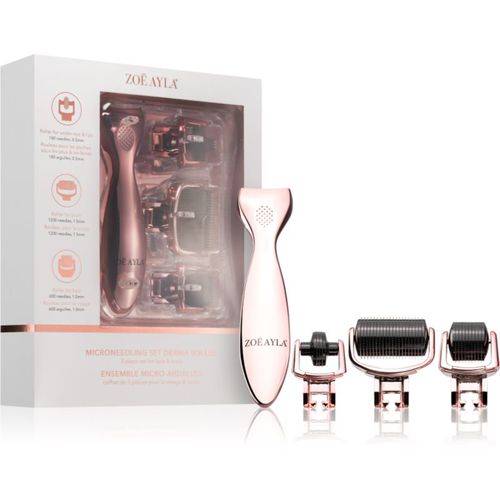 Micro-Needling Derma Roller Set applicatore con micro-aghi per viso e corpo - Zoë Ayla - Modalova