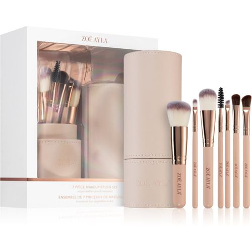 Makeup Brush Set 7 Piece Pinselset mit Etui - Zoë Ayla - Modalova