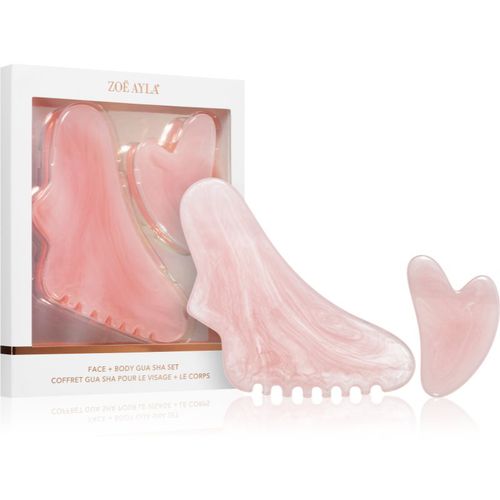 Face & Body Gua Sha Set attrezzi per i massaggi(per viso e corpo) - Zoë Ayla - Modalova