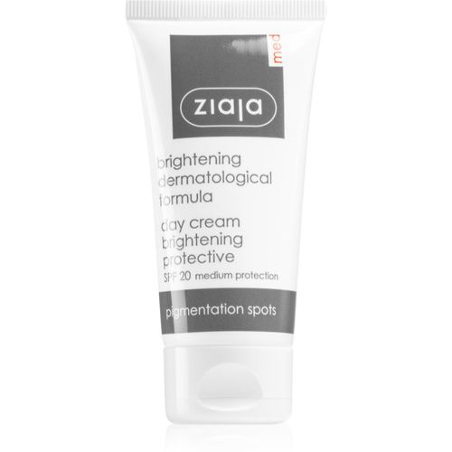 Whitening Care schützende Creme gegen Pigmentflecken SPF 20 50 ml - Ziaja Med - Modalova