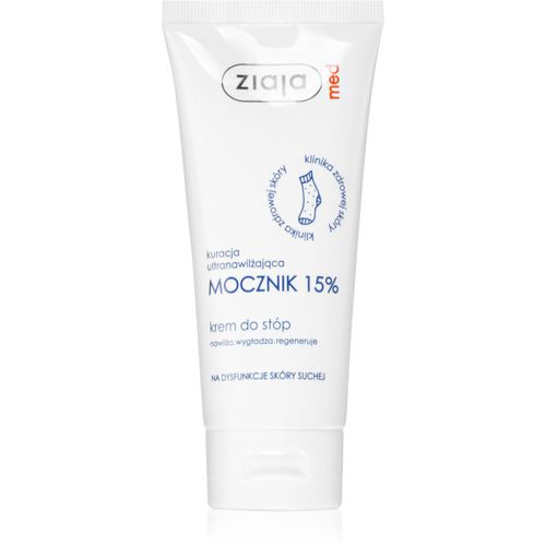 Ultra-Moisturizing with Urea regenerierende Creme für die Fußsohlen mit feuchtigkeitsspendender Wirkung für die hornige Haut (15% Urea) 100 - Ziaja Med - Modalova