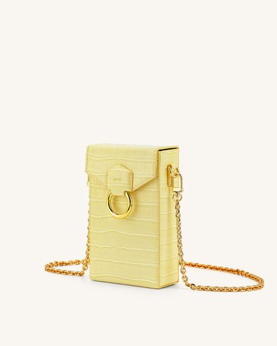 Lola Chain Phone Case - Giallo Chiara Cocco - JW PEI - Modalova