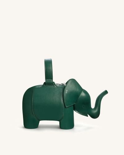 Claire Borsa a mano a forma di elefante - Verde - JW PEI - Modalova