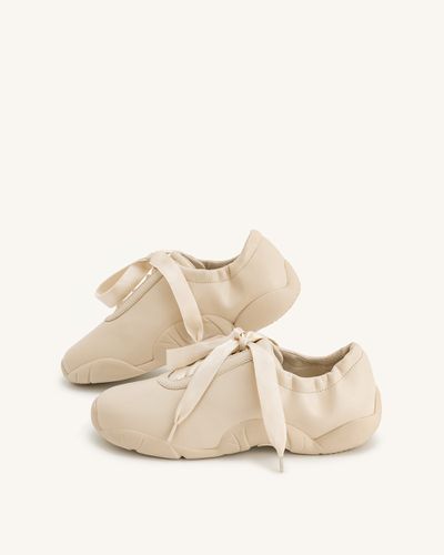 Flavia Ballerina Sneakers - Albicocca - JW PEI - Modalova