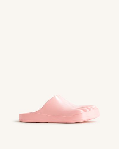 Hayley Zehenmodell flache Mules - Rosa Beige - JW PEI - Modalova