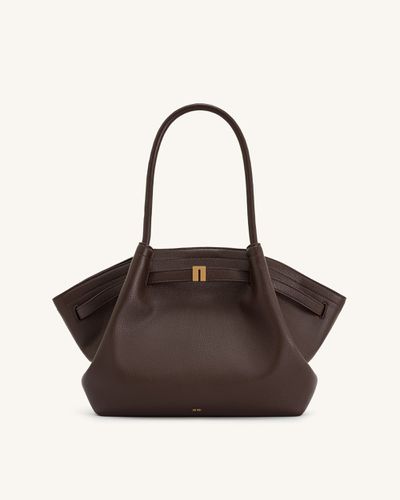 Hana Medium Tote Bag – Dunkelbraun - JW PEI - Modalova