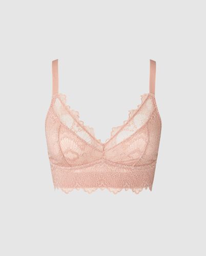 Lace Support+ Bralette Nude - Understatement - Modalova