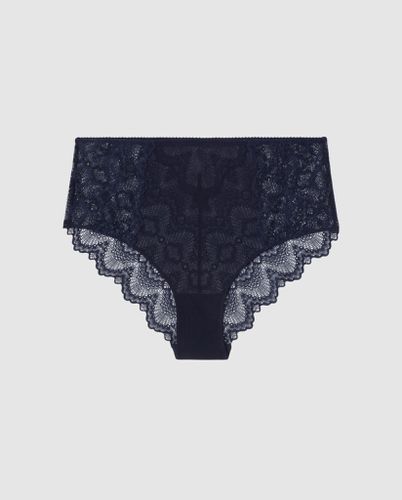 Lace Mesh Highwaist Briefs | Panties - Panties / Highwaist Briefs - Understatement - Modalova