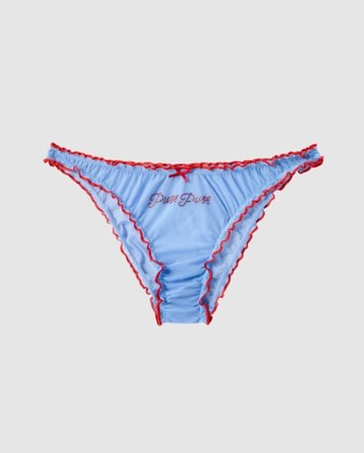 Mesh Ruffle Bikini Briefs / - | Panties - / Panties / Bikini Briefs - Understatement - Modalova