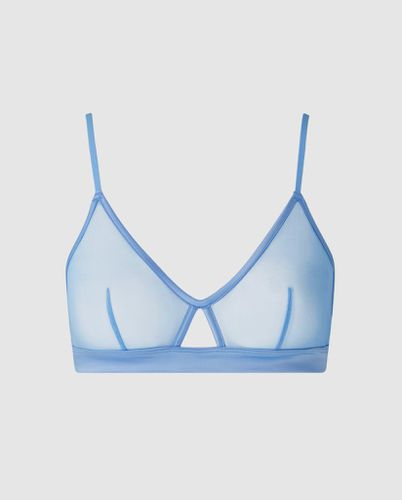 Mesh Cut-Out Triangle Bralette - | Bralettes - Bralettes / Triangle Bralette - Understatement - Modalova