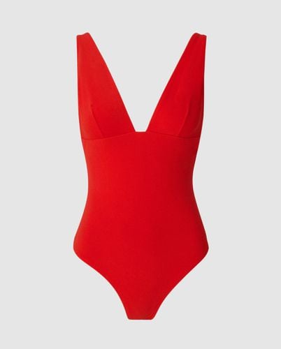 Plunge Swimsuit - | Swimwear - Swimsuits / Swimsuit - ECONYL® Regenerated Polyamide - Understatement - Modalova