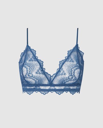 Lace Triangle Bralette | Bralettes - Bralettes / Triangle Bralette - Polyamide - Understatement - Modalova