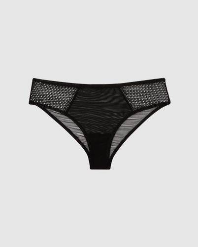 Mesh Cheeky Rhinestone | Panties - Panties / Cheeky - Understatement - Modalova