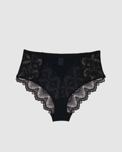 Lace Mesh Highwaist Briefs - | Panties - Panties / Briefs - Understatement - Modalova