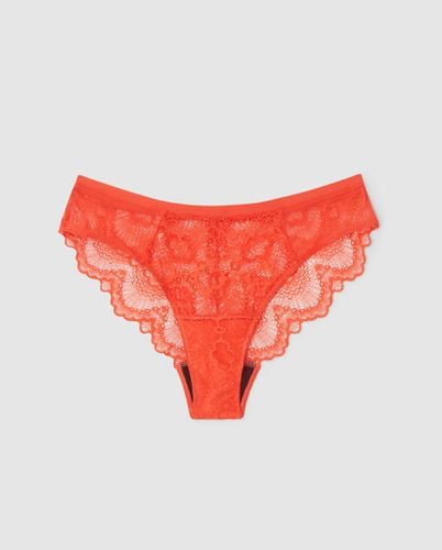 Lace Period Cheeky Fiery Red - Understatement - Modalova