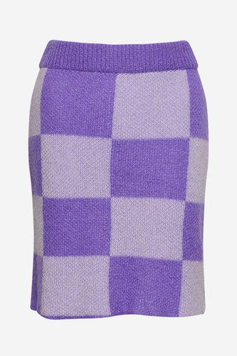 Kiana Knit Skirt Lilac/Lavender - Noella - Modalova