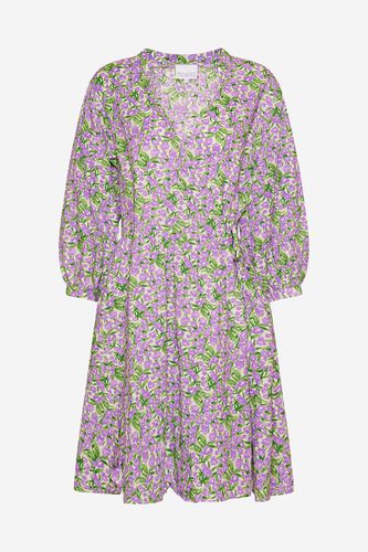 Mara Wrap Dress Lavender/green flower - Noella - Modalova