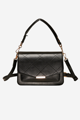 Blanca Multi Compartment Bag Black Leather Look - Noella - Modalova