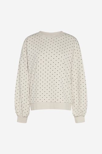 Johanne Sweatshirt Offwhite/black Dot - Noella - Modalova